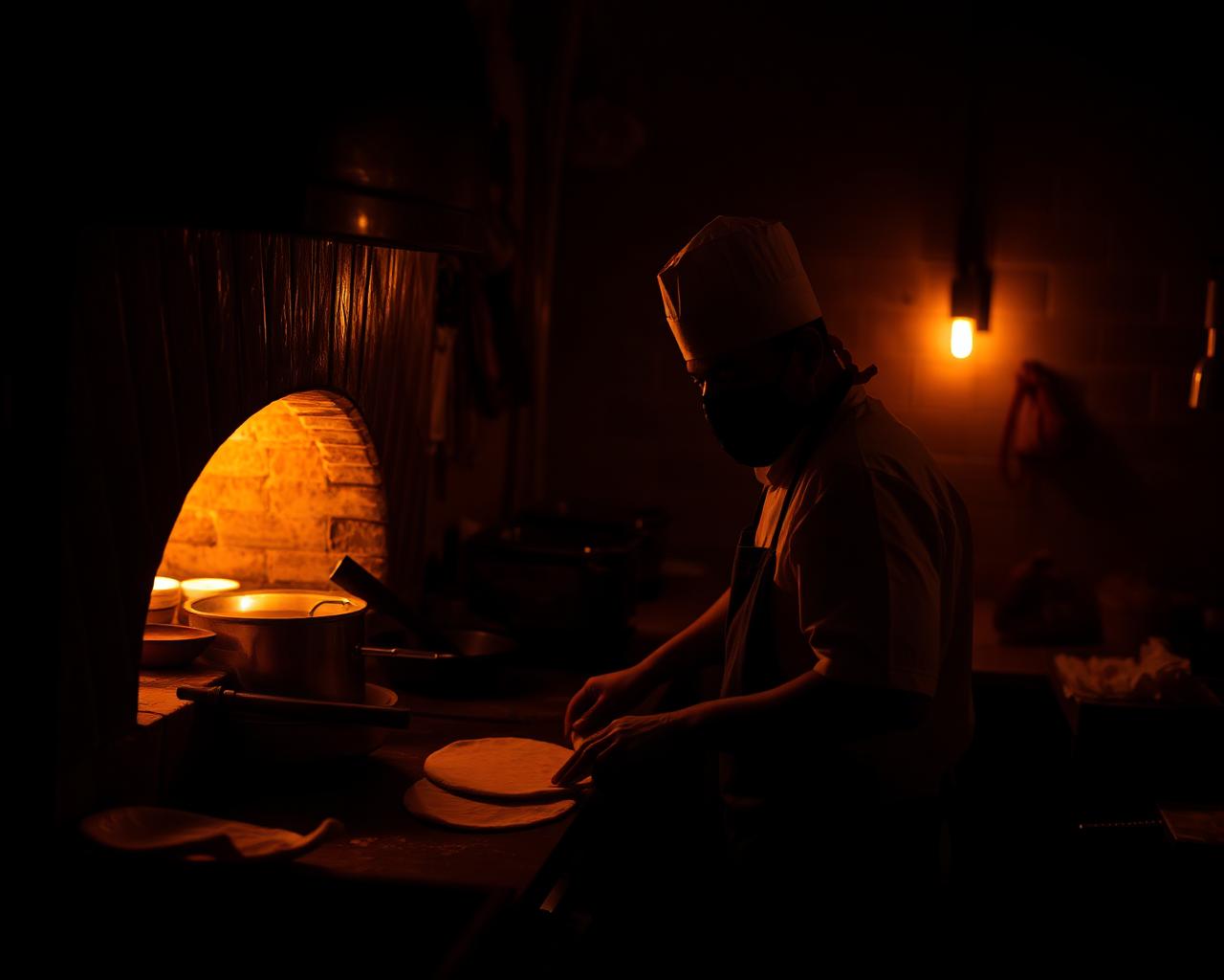 Inside Pure Veg Station kitchen
